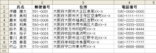 �X�֔ԍ����̊ȒP���͂T